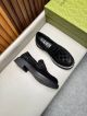 Gucci Man Black Calfskin Business Leather Shoes 042886 (2)_th.jpg
